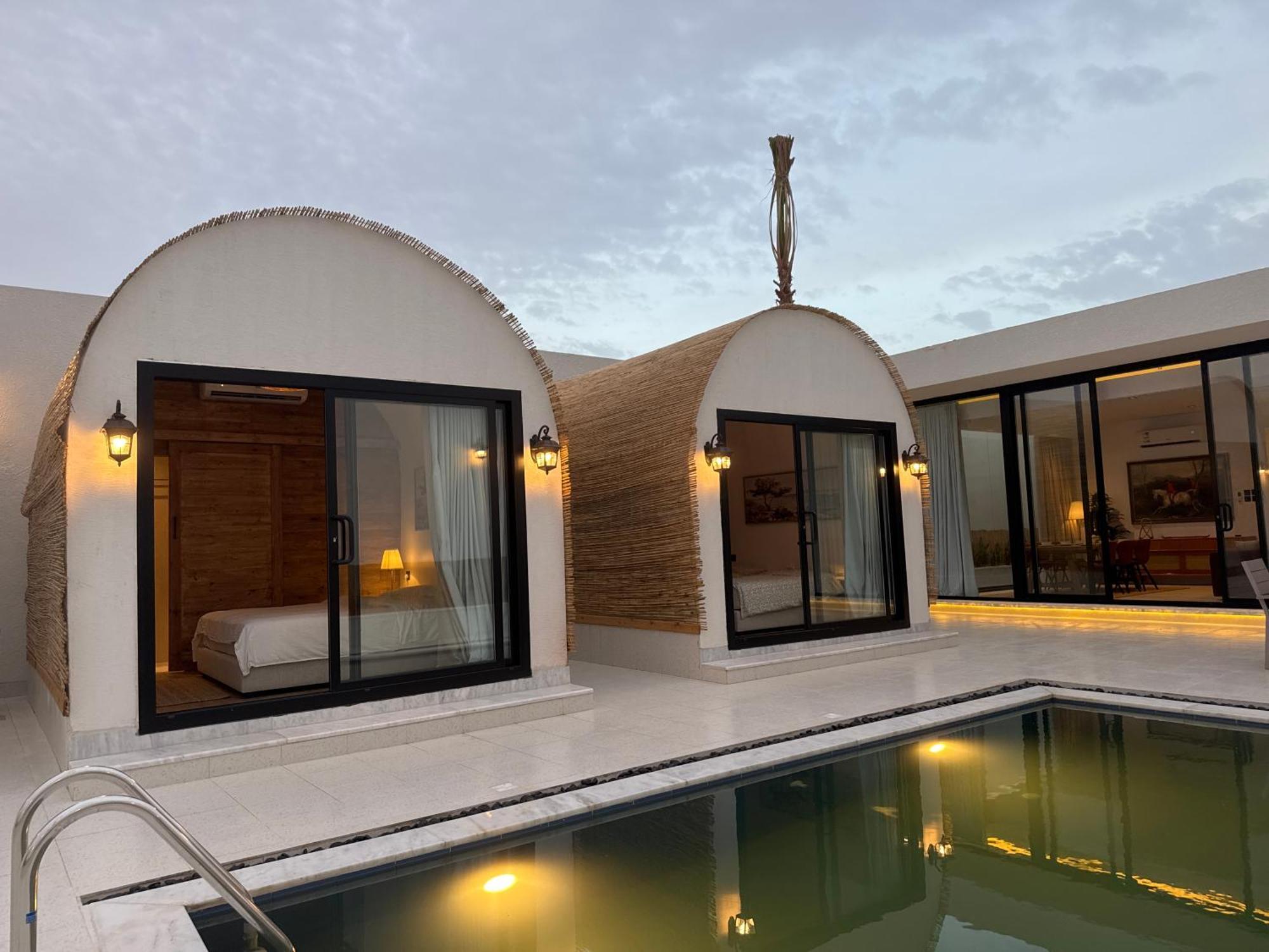 Divon Chalets Бурайда Экстерьер фото